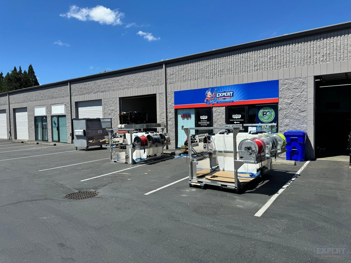 Pressure Washing and Soft Wash Truck Skid- The Workhorse - Pressure Washing Skids