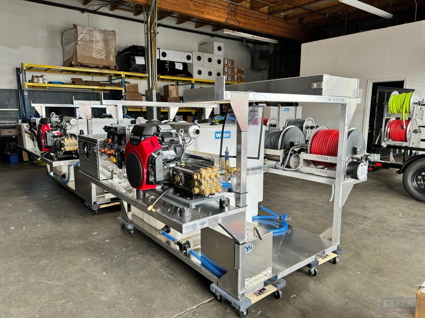 Pressure Washing and Soft Wash Truck Skid- The Workhorse - Pressure Washing Skids