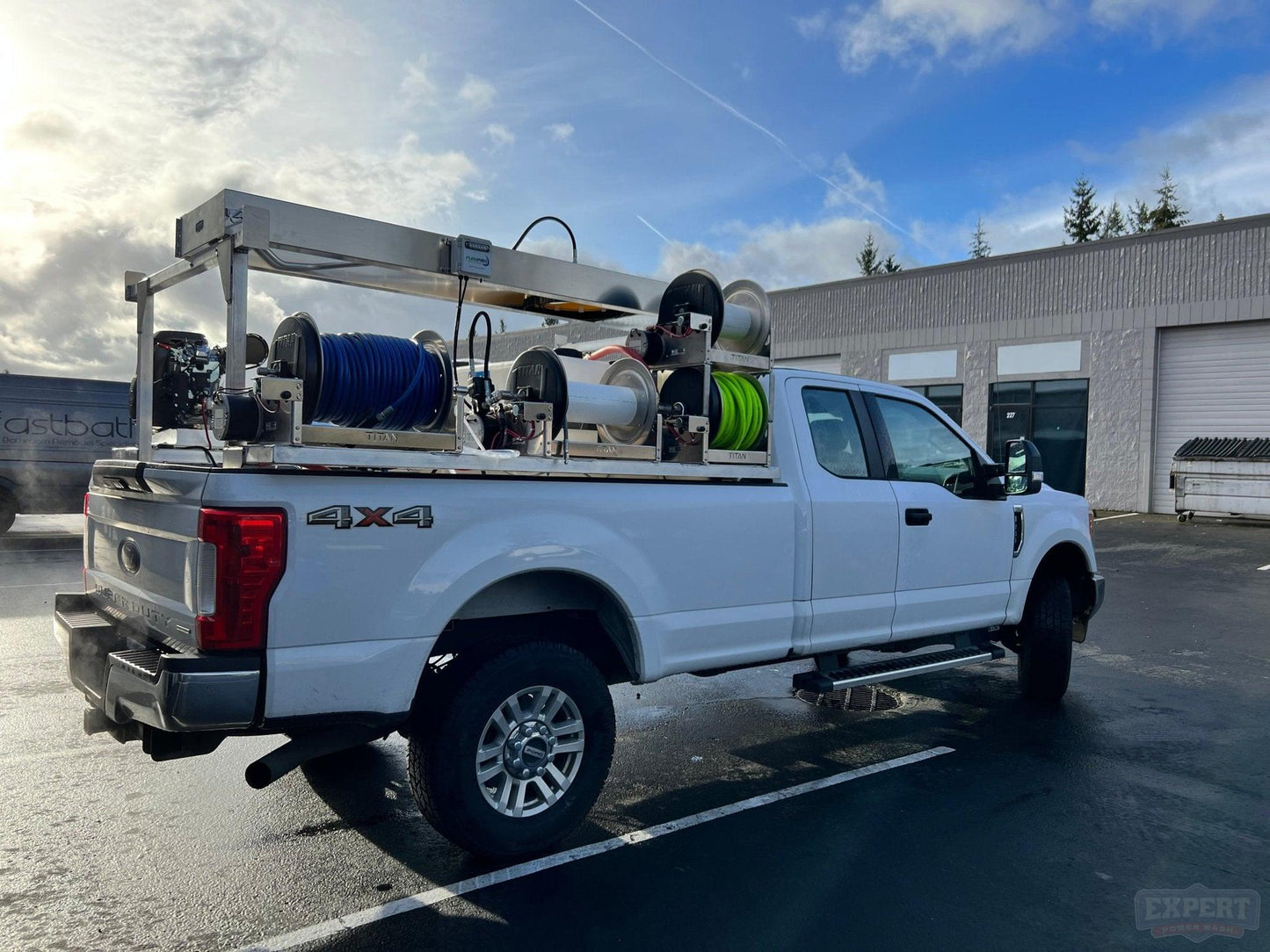 Pressure Washing and Soft Wash Truck Skid- The Workhorse - Pressure Washing Skids