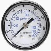 ProSense Mechanical Pressure Gauge - Pressure Washing Skids