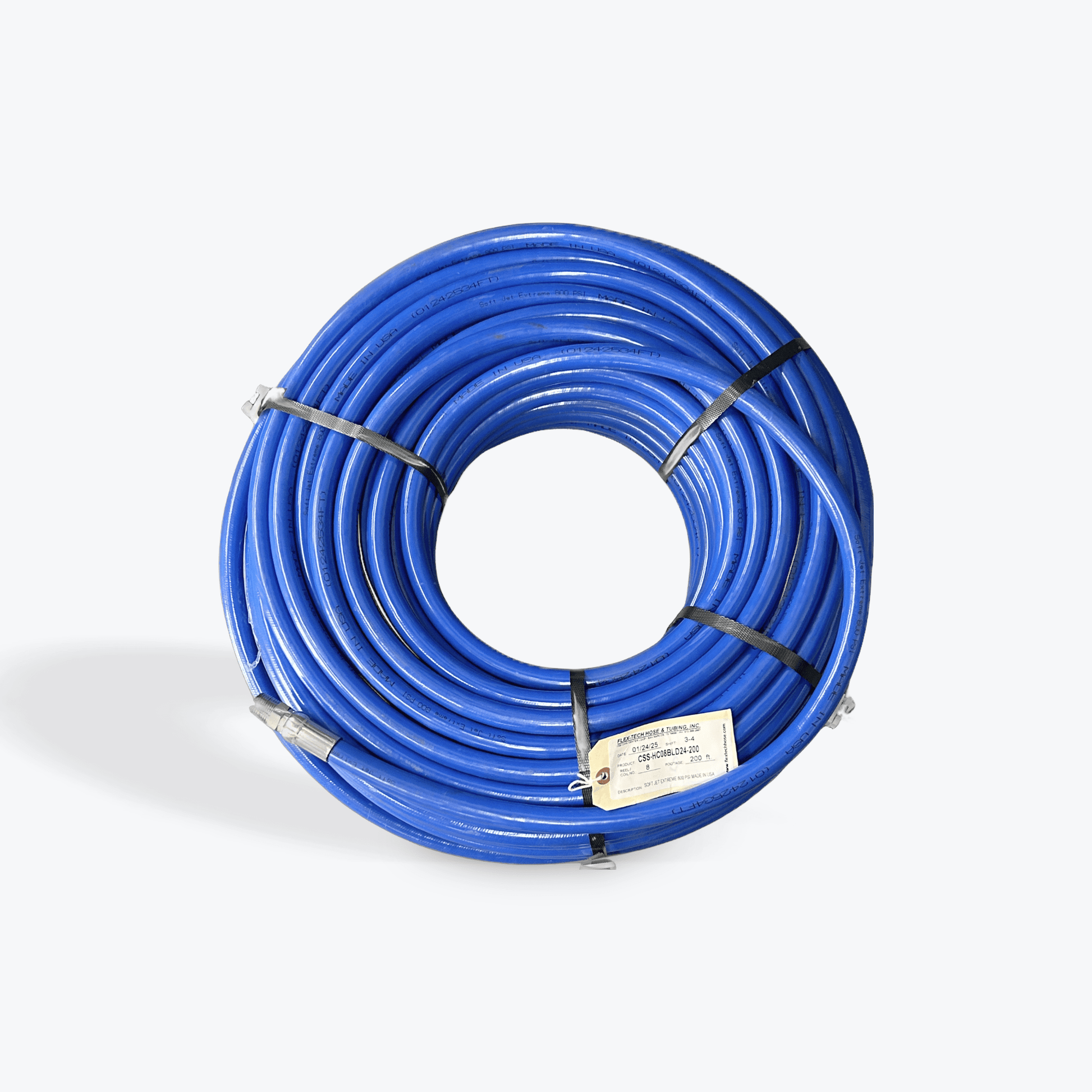SoftJet Extreme 800psi 1/2" Soft Wash Spray Hose 300' - Expert Power Wash