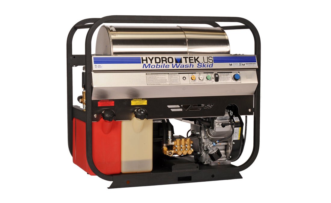 SS Series Mobile Wash Skid – 5.5GPM Steam / Hot / Cold Water Pressure Washer - Expert Power Wash