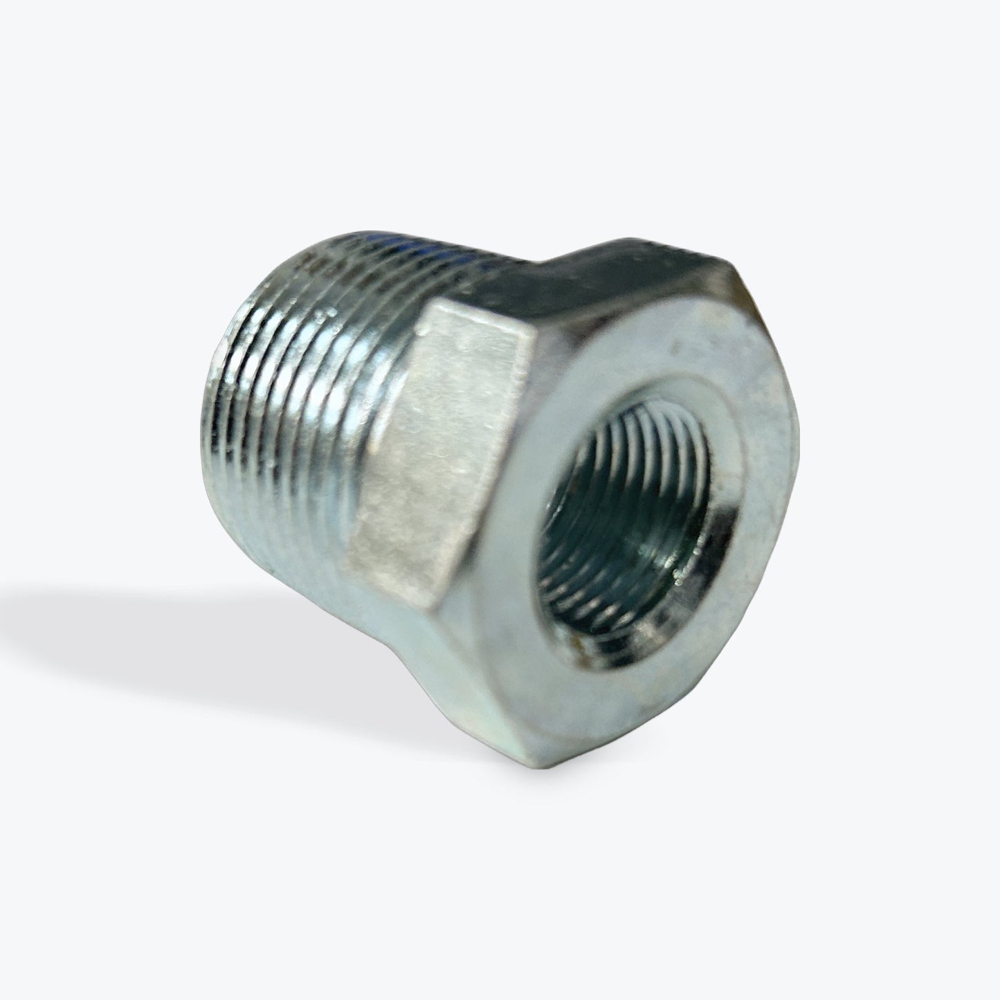 Steel Reducer Bushing, NPTF Male X NPTF Female - Pressure Washing Skids