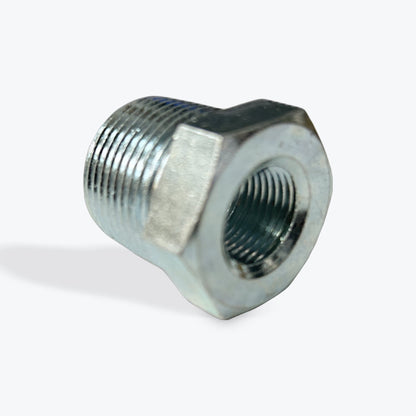 Steel Reducer Bushing, NPTF Male X NPTF Female - Pressure Washing Skids