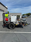 The Portlandian Mini Pressure Washing Trailer - Pressure Washing Skids