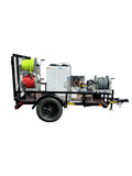 The Portlandian Mini Pressure Washing Trailer - Pressure Washing Skids