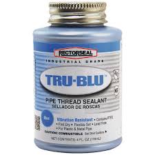 Tru - Blu Pipe Thread Sealant w/ PTFE - Pressure Washing Skids