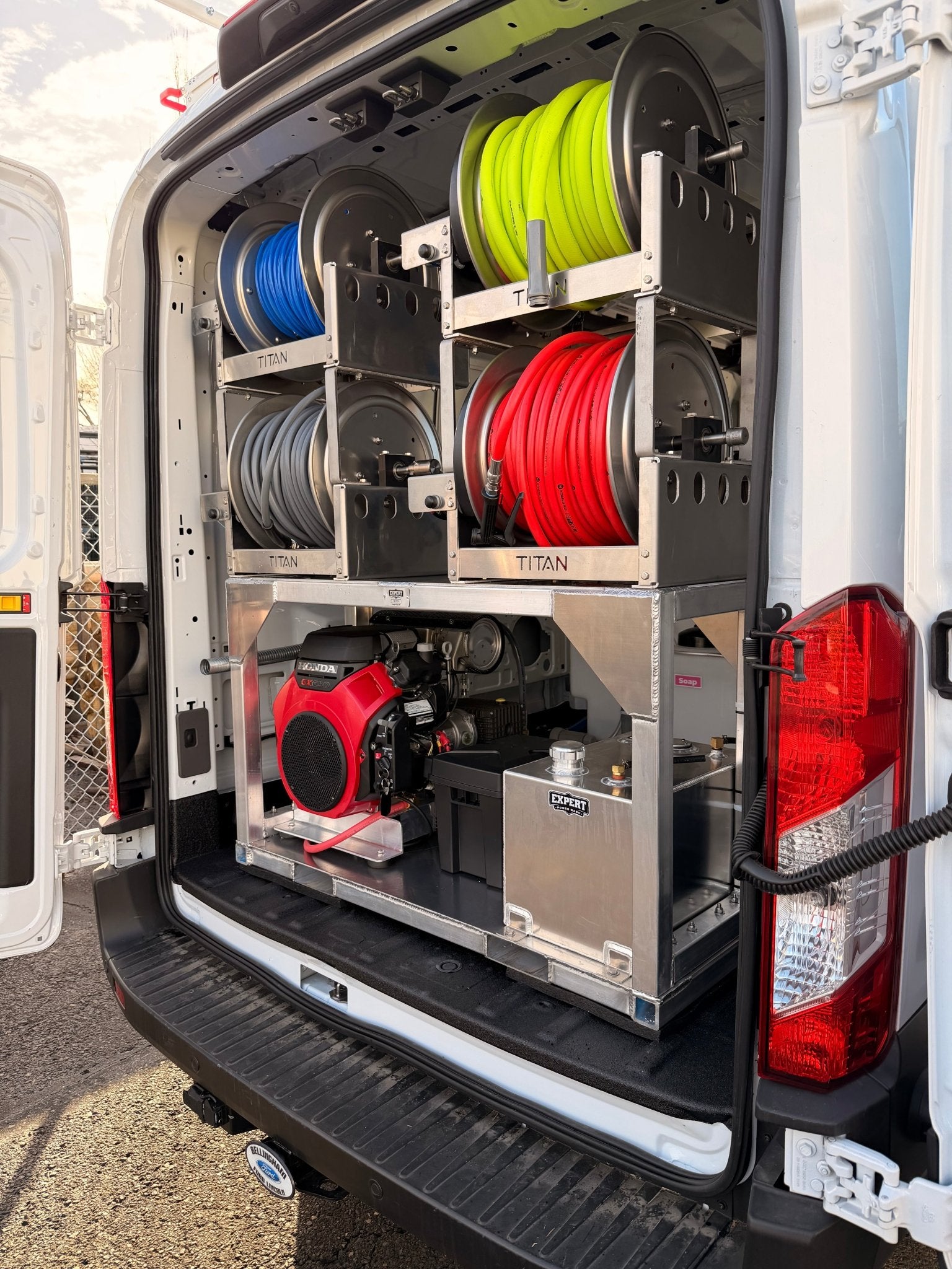 Van Pressure Washing Skid 2.0 - Expert Power Wash