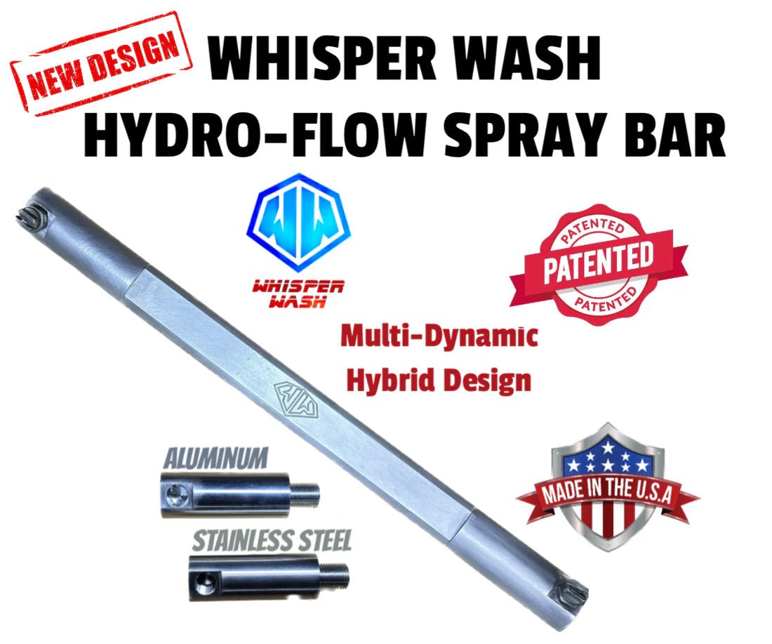 Whisper Wash Hydro Flow Spray Bars - Pressure Washing Skids